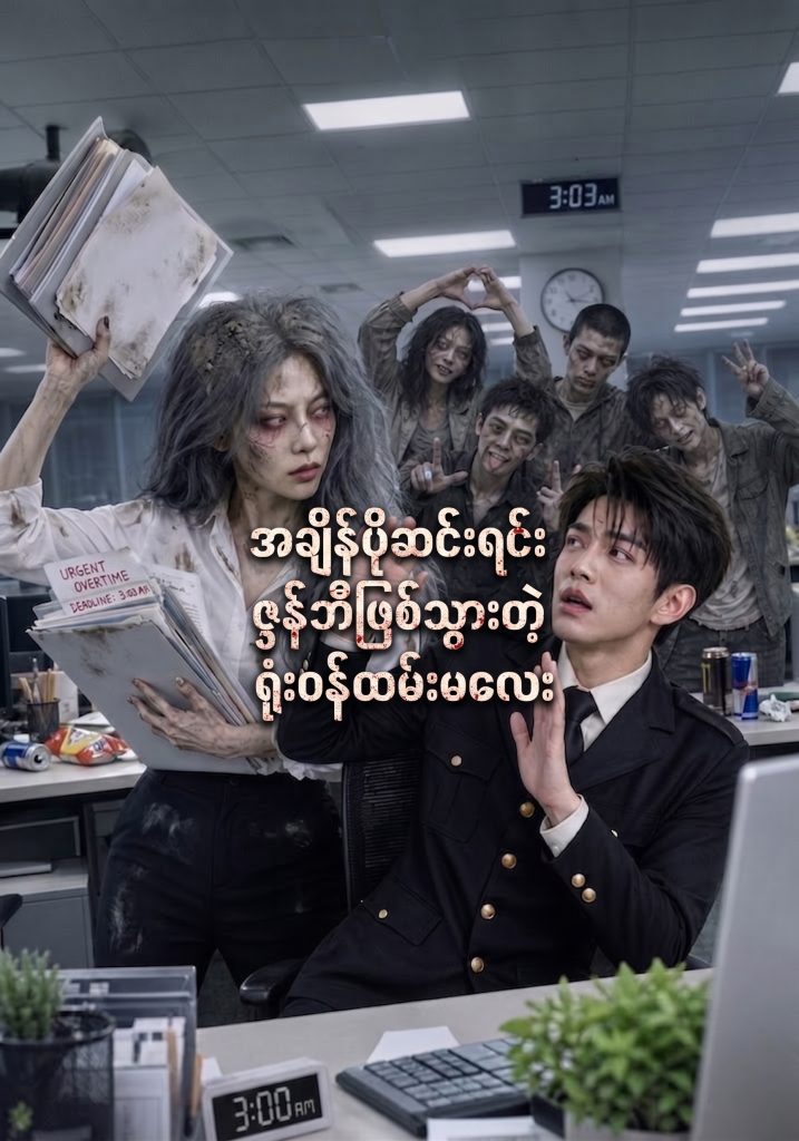အချိန်ပိုဆင်းရင်း ဇွန်ဘီဖြစ်သွားတဲ့ ရုံးဝန်ထမ်းမလေး